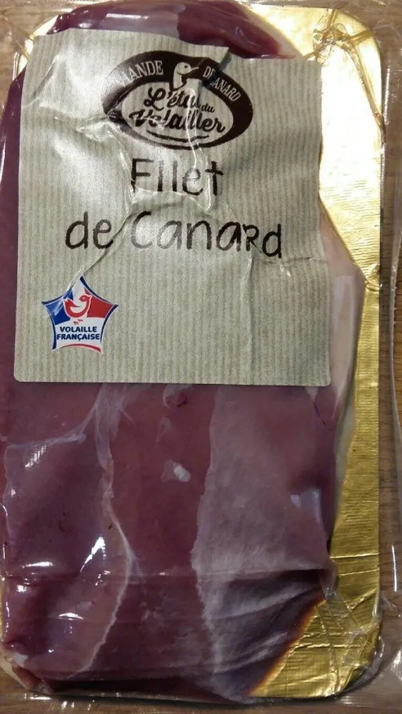 Filet de canard cru