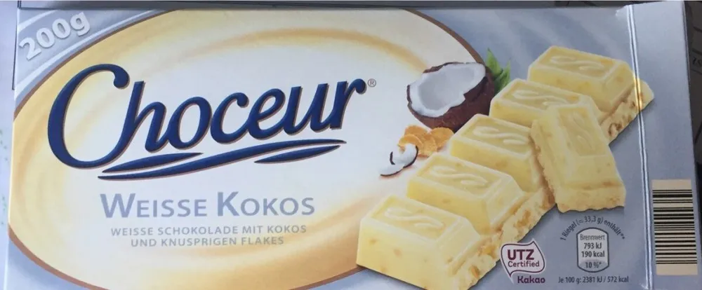 Weisse Kokos, Kokosnuss