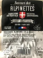 Saucisses blanche