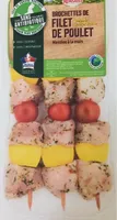 Brochette de poulet thym-citron