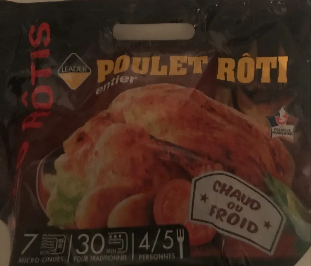 Poulet roti entier