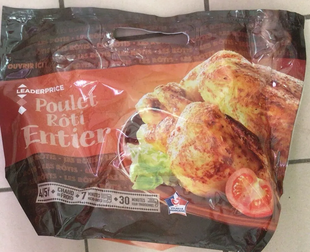 Poulet roti entier