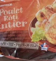 Poulet rôti entier