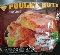 Poulet rôti entier