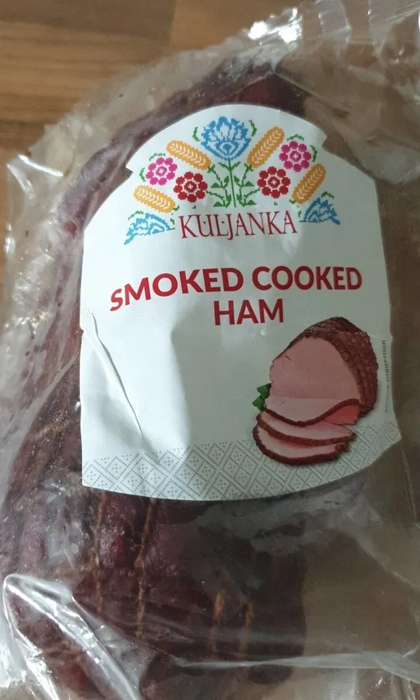 Smoked cooked ham