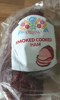 Smoked cooked ham