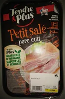 Petit salé de porc cuit (2/3 personnes), ingrédients d'origine naturelle et ferments