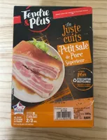 Le petit salé de porc supérieur