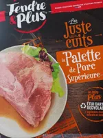 La palette de porc supérieure