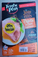La palette de porc supérieure