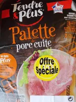 Palette de porc cuite