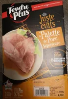 La palette de porc supérieure