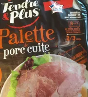 Palette de porc cuite