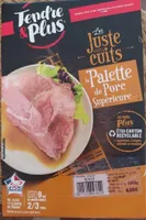 Les juste cuit la palette de porc supérieure