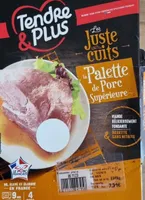 Palette de porc cuite