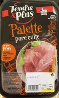 Palette de porc cuite