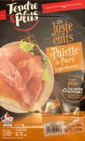 La palette de porc supérieure
