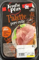 Palette de porc cuite
