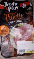 Palette de porc cuite