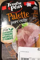Palette de porc cuite
