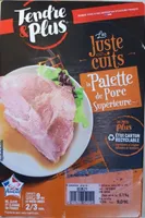 Les Juste cuits La palette de porc supérieure