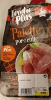 Palette de porc cuite