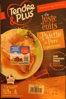 Palette de porc supérieure