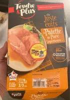 La palette de porc supérieure