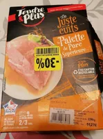 La palette de porc supérieur