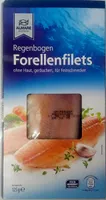 Regenbogen Forellenfilets