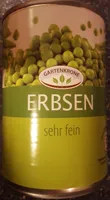 Erbsen, sehr fein