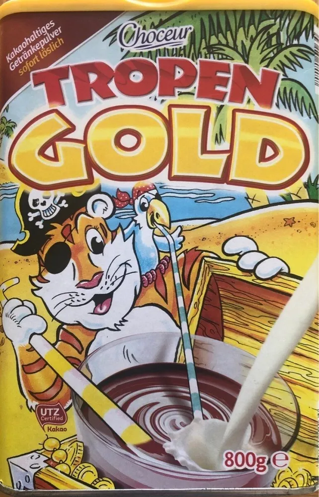 Choceur Tropen Gold Kakaohaltiges Getränkepulver