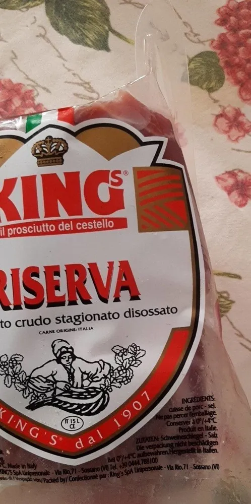 Prosciutto crudo