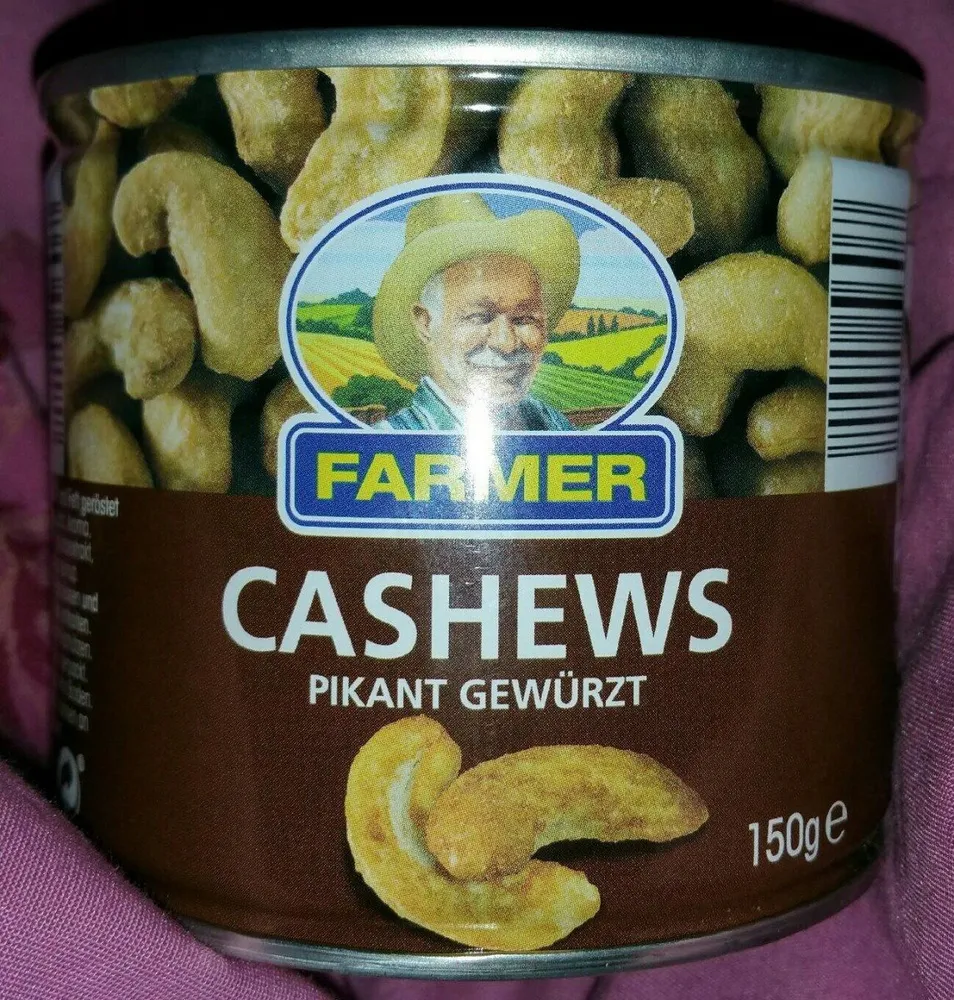 Farmer Cashews, Pikant Gewürzt