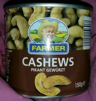 Farmer Cashews, Pikant Gewürzt