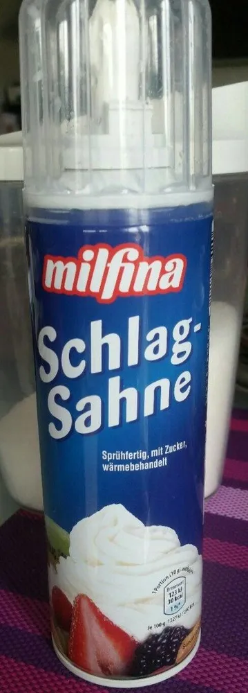 Schlag-sahne crème  chantilly