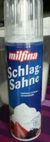 Schlag-sahne crème  chantilly