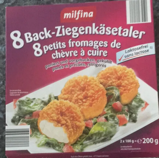 Back-Ziegenkäsetaler