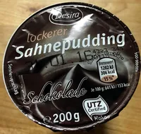Sahnepudding Schokolade