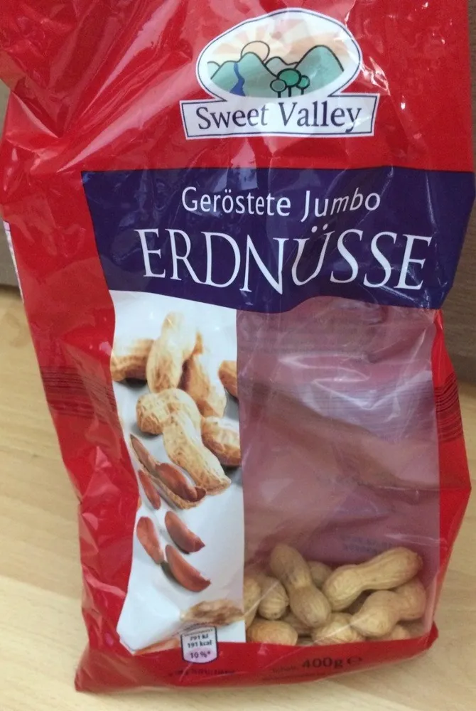 Geröstete Jumbo Erdnüsse