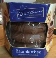 Wintertraum Baumkuchen, mit Zartbitterschokolade