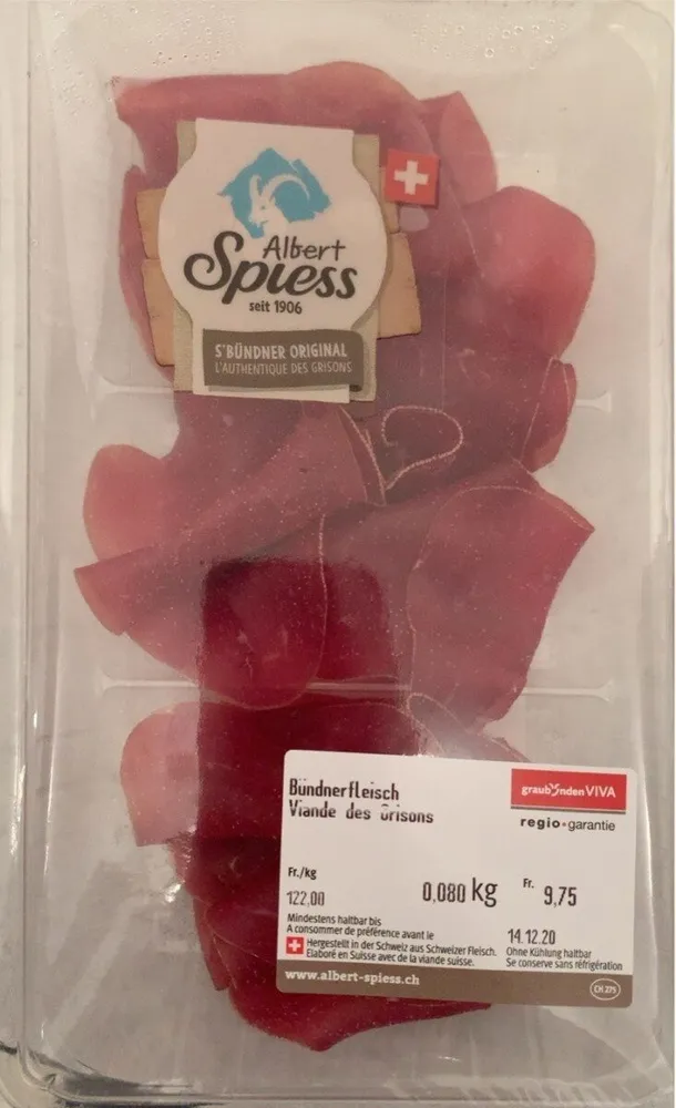 Viande des Grisons