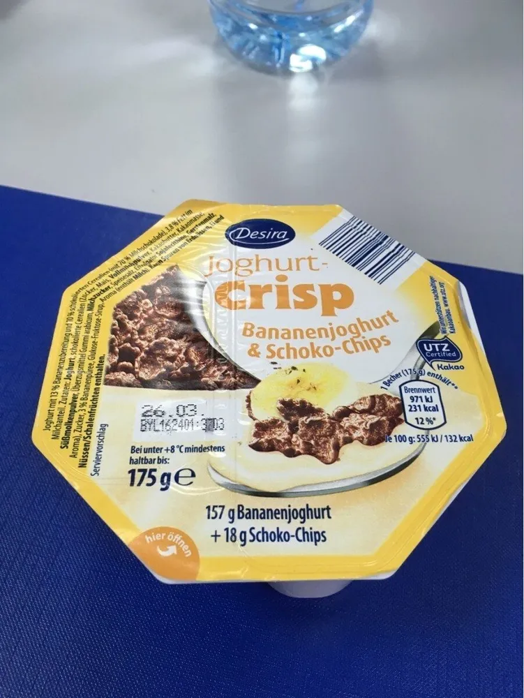 Desira, Joghurt Crisp, Joghurt Mit Vanillegeschmac...