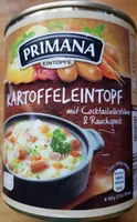 Kartoffeleintopf Mit Würstchen Und Rauchspeck