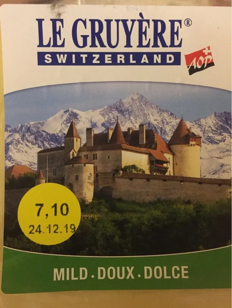 Le gruyere AOP