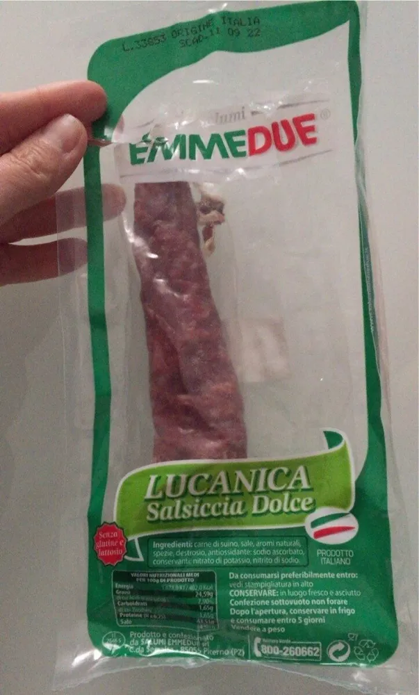 Lucanica Salsiccia dolce