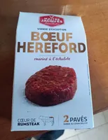 Pavé de bœuf mariné