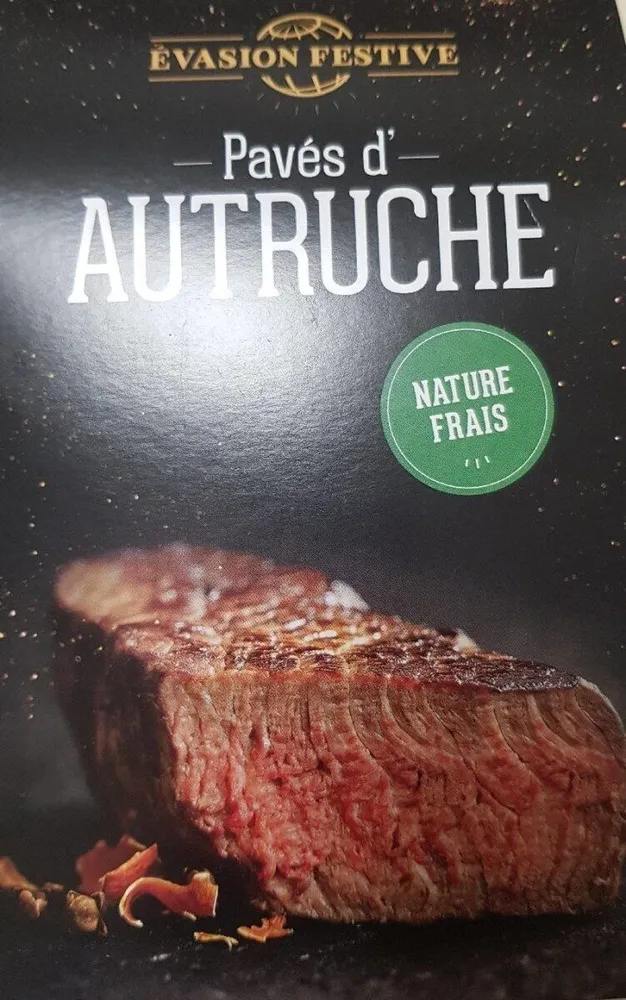 Pave d'autruche
