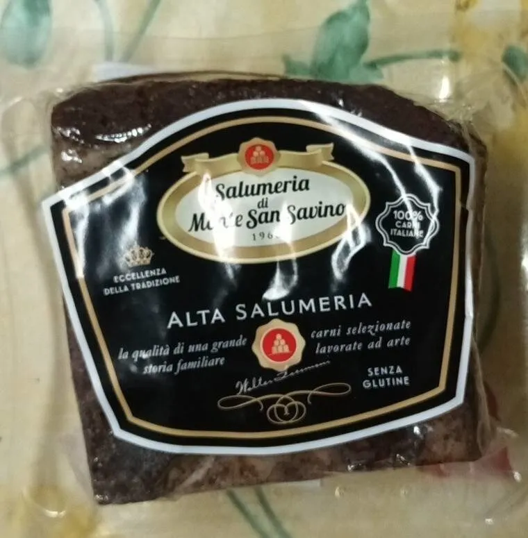 Pancetta tesa stagionata