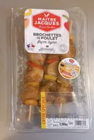 Brochettes de poulet façon tajine